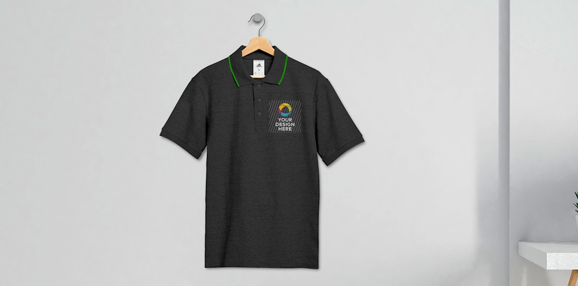 Customised Adidas Polo T Shirts VistaPrint